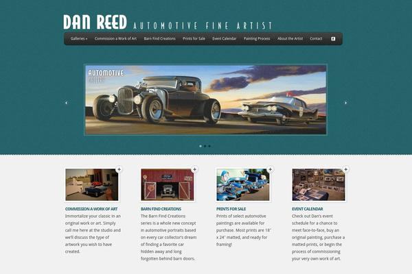 Feather theme site design template sample