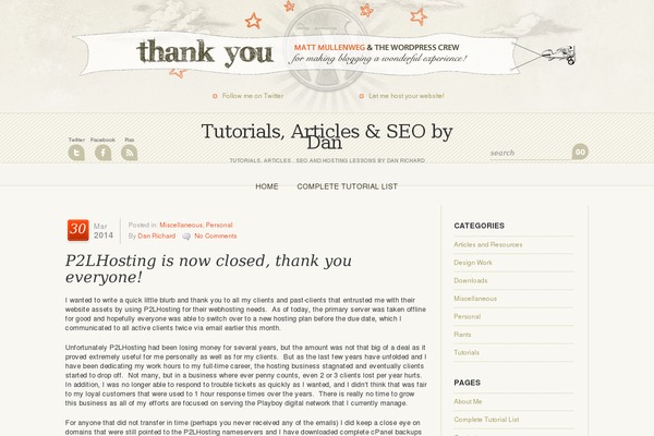 Nisarg theme site design template sample