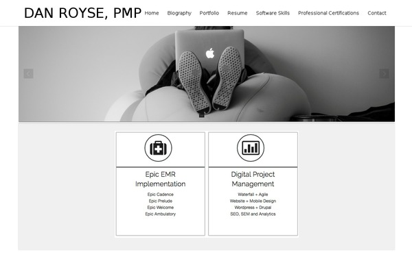 danroyse.com site used Fortunato