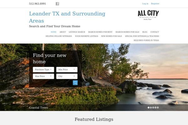 Chicago theme site design template sample