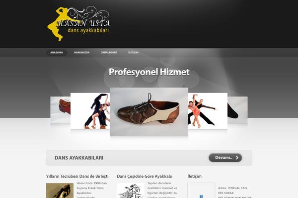 ShowTime theme site design template sample