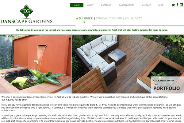 Absolute theme site design template sample