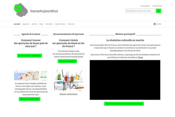 Wpserveur theme site design template sample