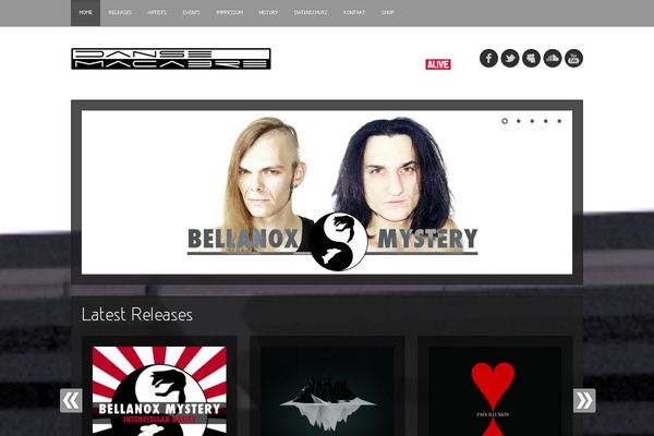 Labelpro2 theme site design template sample