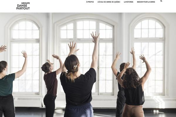 dansepartout.org site used Creativez