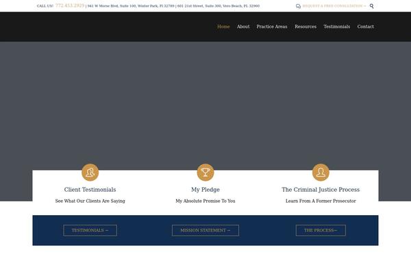 Site using Vamtam-push-menu plugin