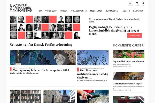 FoundationPress theme site design template sample