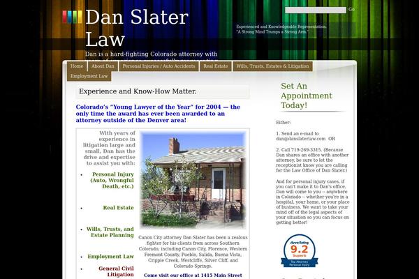 danslaterlaw.com site used Colorful Paint
