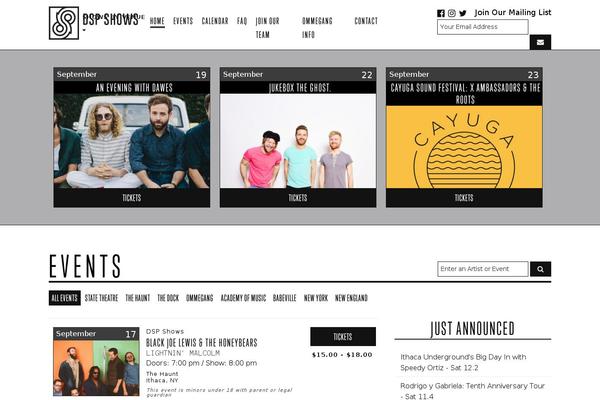 Site using Ticketfly-cms plugin