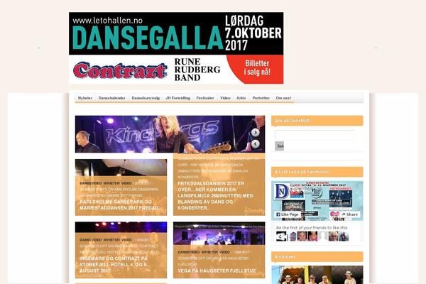 News-center theme site design template sample
