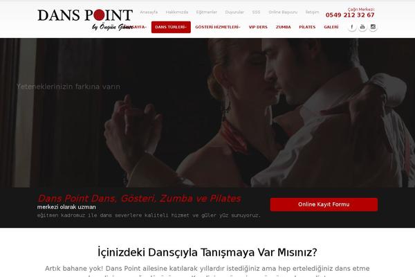 Porto theme site design template sample