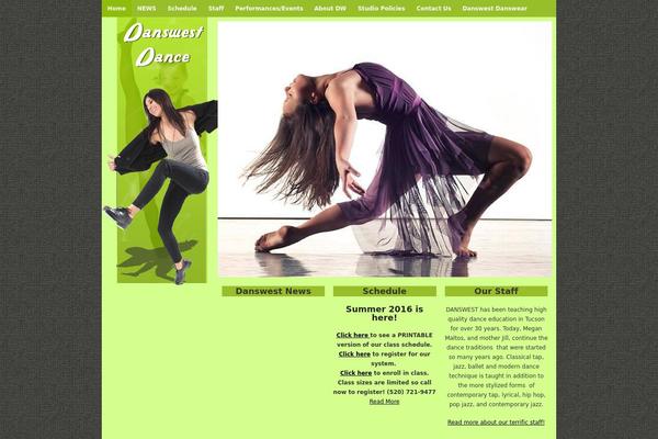 Divi theme site design template sample
