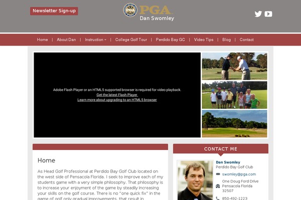 danswomleygolf.com site used Bigbold