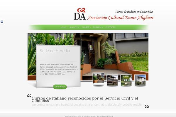 SimplePress theme site design template sample
