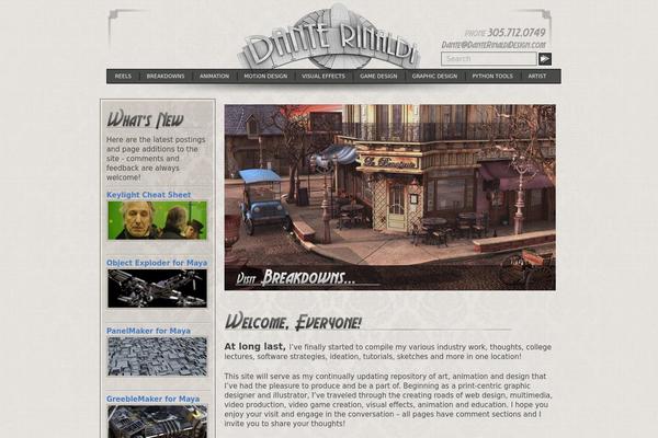 danterinaldidesign.com site used Theme1405