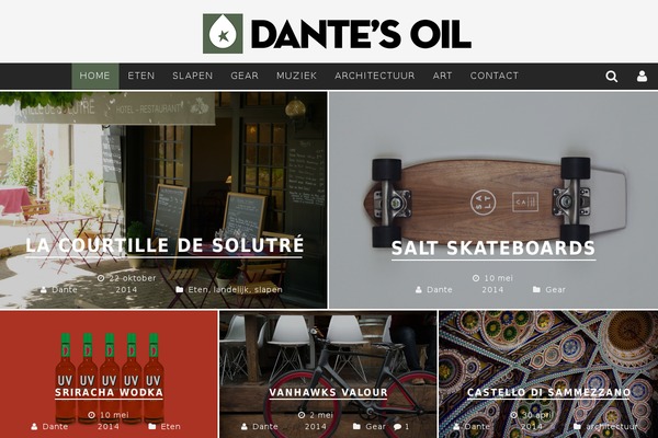 Valenti theme site design template sample