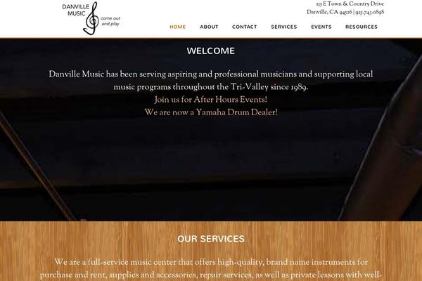 Parallax Pro theme site design template sample