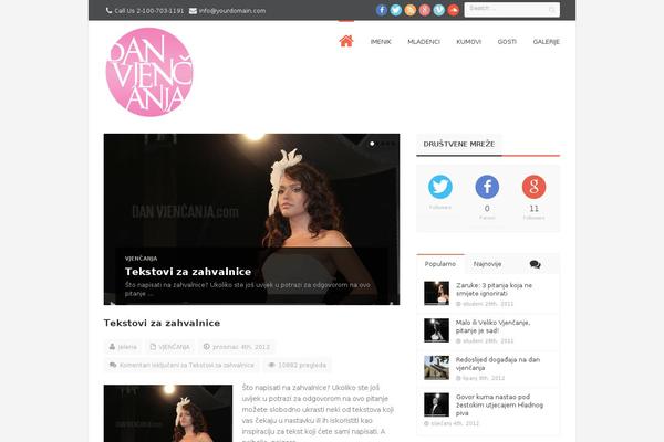 Manshet theme site design template sample