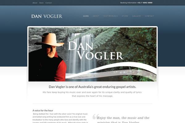 Arcadia theme site design template sample