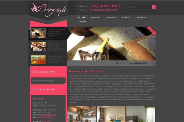 Especial theme site design template sample