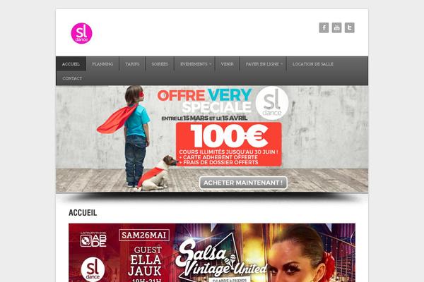 Freestyle theme site design template sample