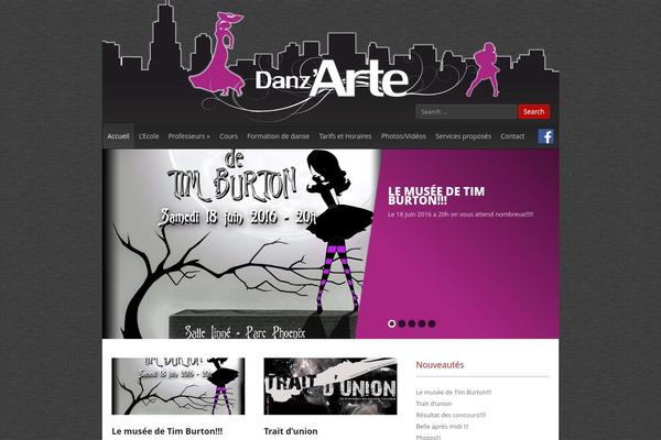 Monaco theme site design template sample