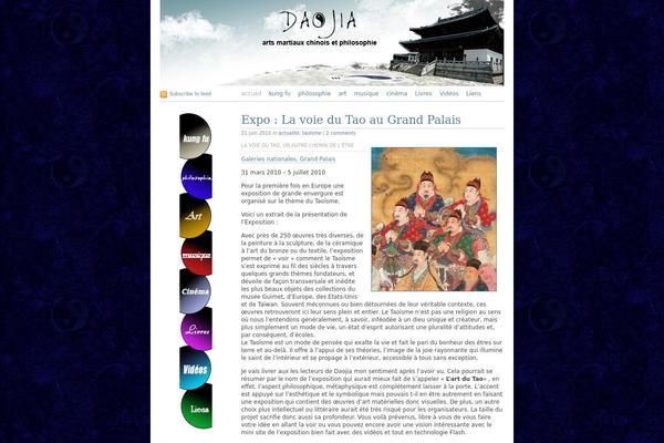 Tarski theme site design template sample