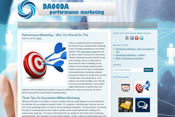 Social Eyes theme site design template sample