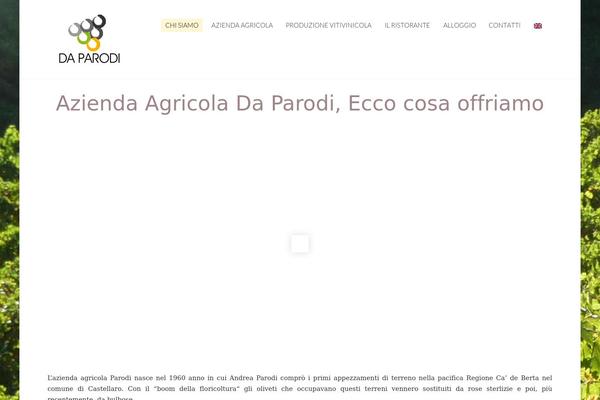Megalith theme site design template sample