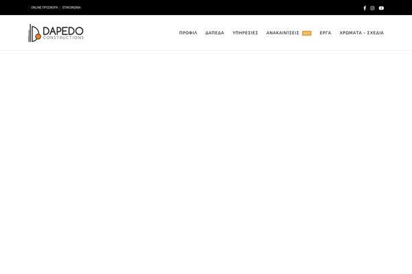 Movedo-child theme site design template sample