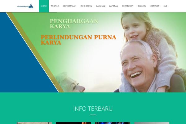 Site using WP Owl Carousel plugin