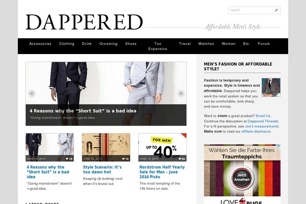 Site using Simple-featured-posts-widget plugin
