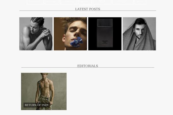 Crowd theme site design template sample