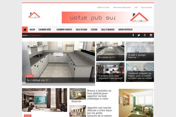 Site using Carousel Horizontal Posts Content Slider plugin