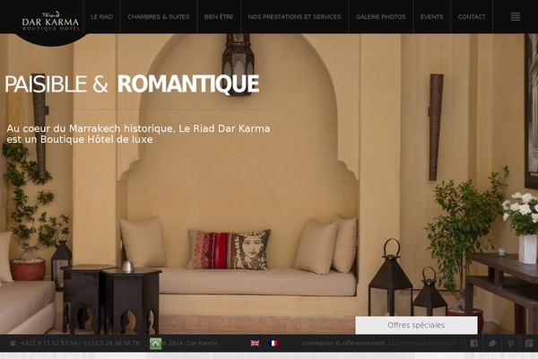Interior theme site design template sample