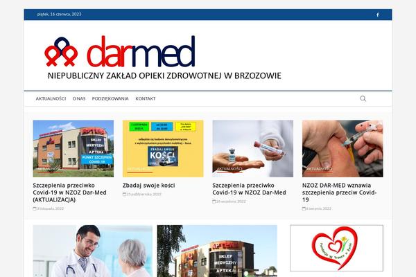 Magbook theme site design template sample