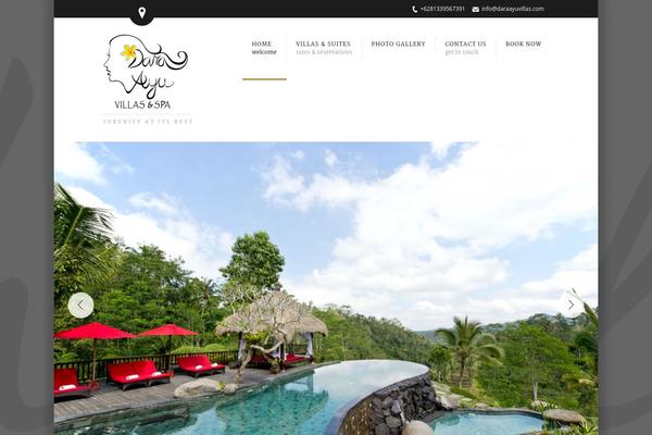 Soho Hotel theme site design template sample