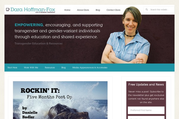 Stockholm Child theme site design template sample