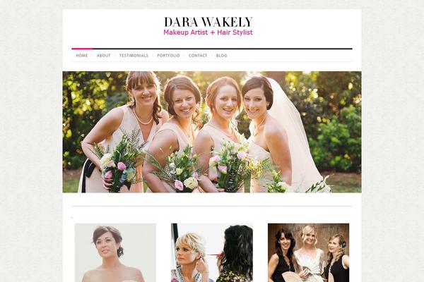 Evermore theme site design template sample