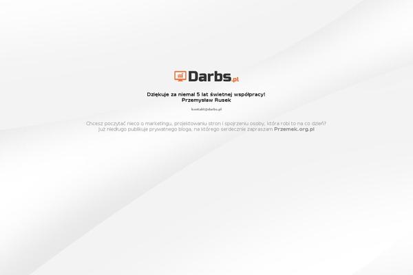 darbs.pl site used Darbs