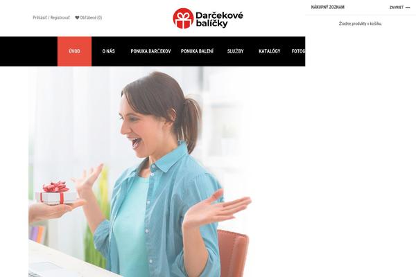 darcekovebalicky.sk site used Giftsshop