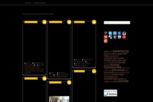 Grido theme site design template sample