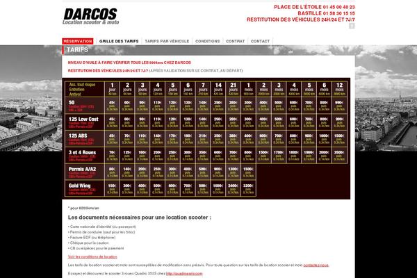 darcos-location.com site used Minimalisttheme