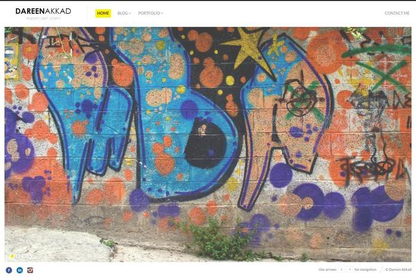 Fluxus theme site design template sample