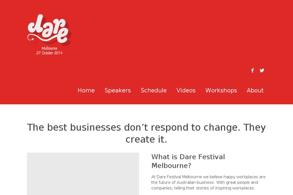 FooCamp theme site design template sample