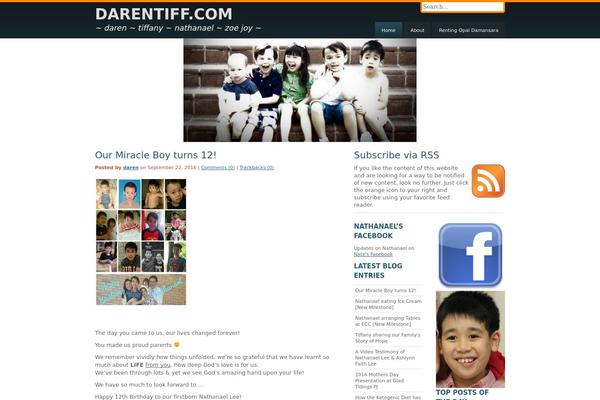 Elegantblue theme site design template sample