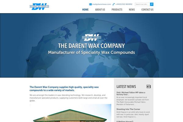 Dw theme site design template sample