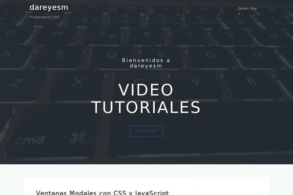 Astrid theme site design template sample