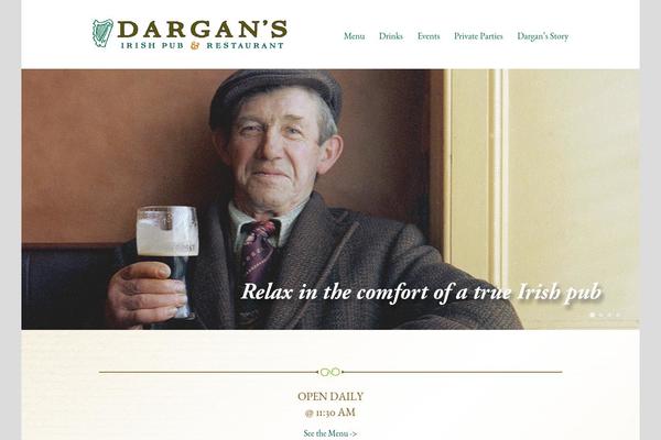 Hardy theme site design template sample