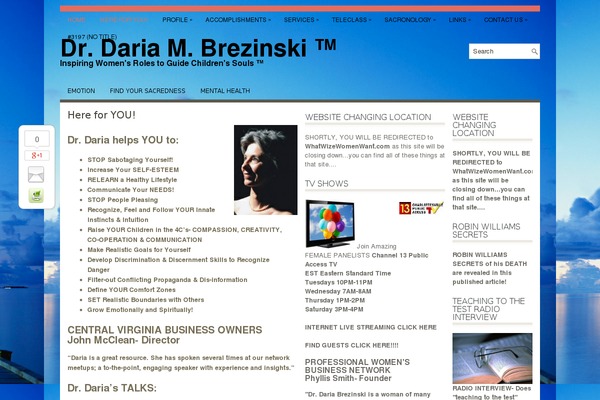 Site using BNS Corner Logo plugin